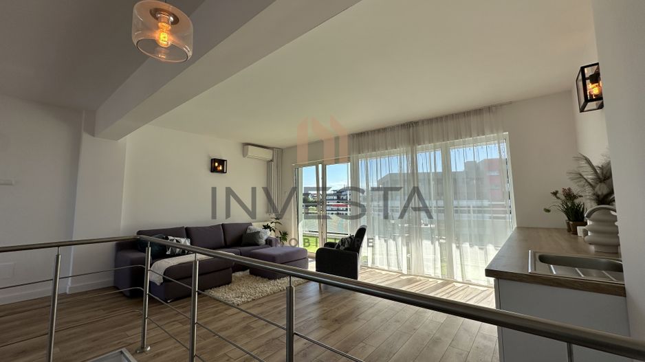 Penthouse de lux pe 2 nivele cu 4 terase in Buna Ziua! - Poză 3