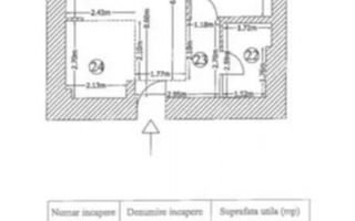Apartament 2 camere | Parcul Circului | Loc de parcare - Schiță 10
