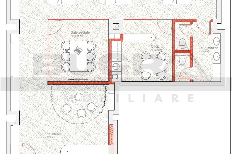 Spațiu de birou premium, 150 mp,  zona BRD Marasti - Poză 8
