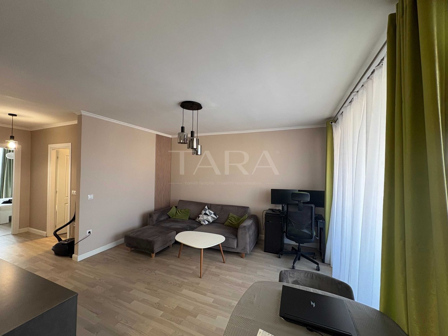 Apartament 2 camare, Andrei Muresanu Sud, mobilat si utilat. - Poză 1