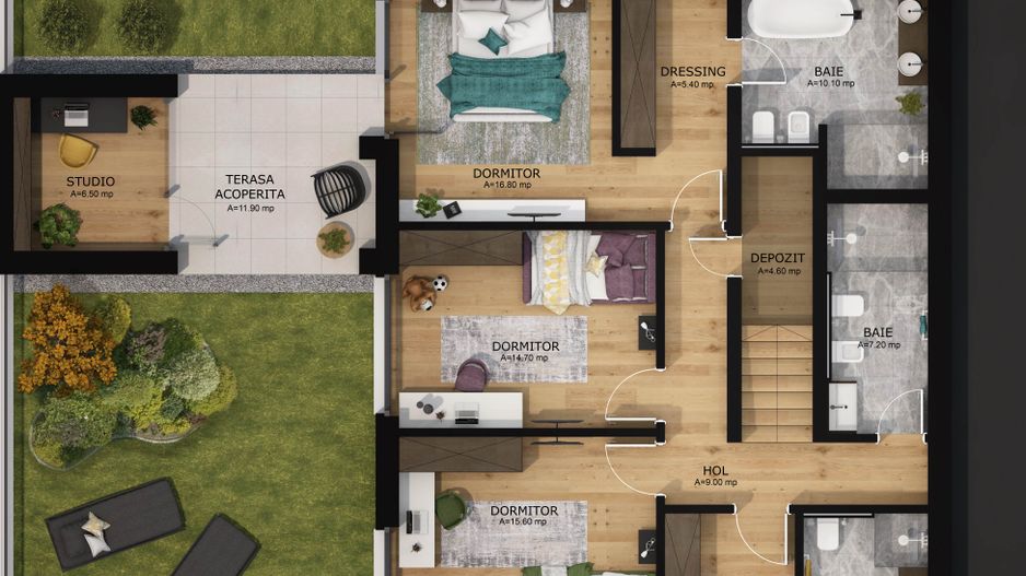 Vila premium in Borhanci, proiect exclusivist - Poză 13