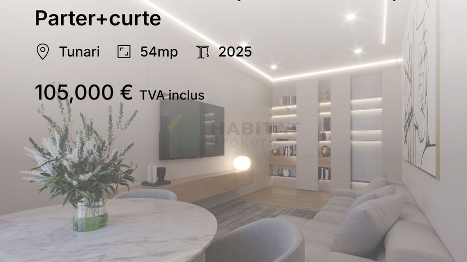 Tunari-1 Decembrie | In constructie | Parter+curte - Poză 1