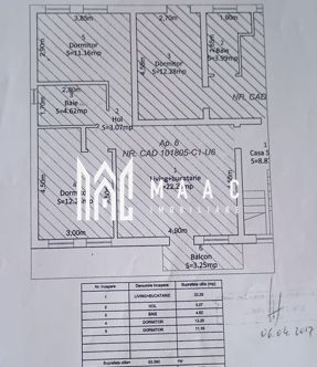 Apartament 3 camere | Etaj 1 | Decomandat | Baclon | Parcare - Poză 2