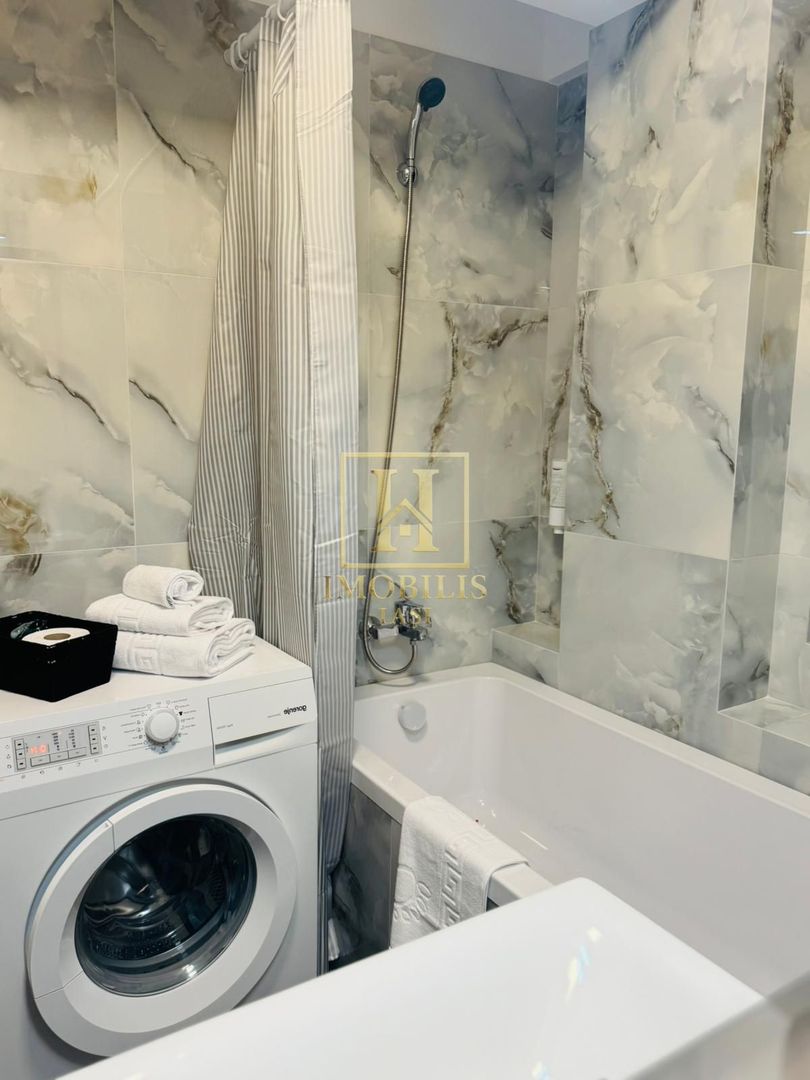 Apartament 1 camera Dec 40 mp Valea Lupului 350 euro - Poză 8