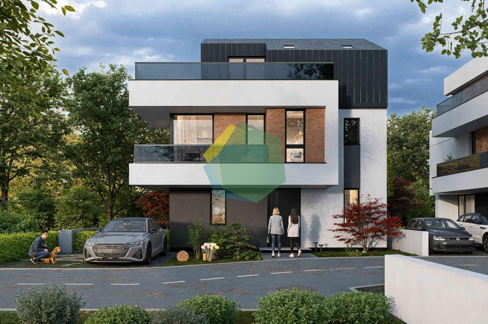 Vilă Premium P+1E+2R în Otopeni | Standard NZEB & Arhitectură Modernă - Poză 1
