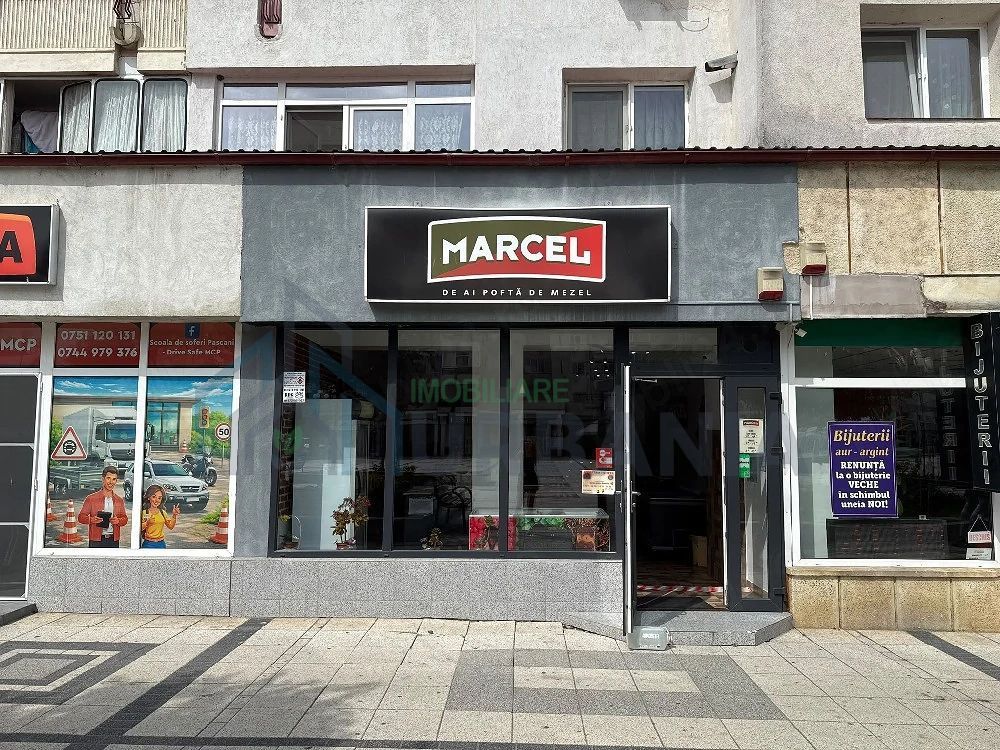 Închiriere spațiu comercial ultracentral, Pașcani – 60 mp - Poză 1
