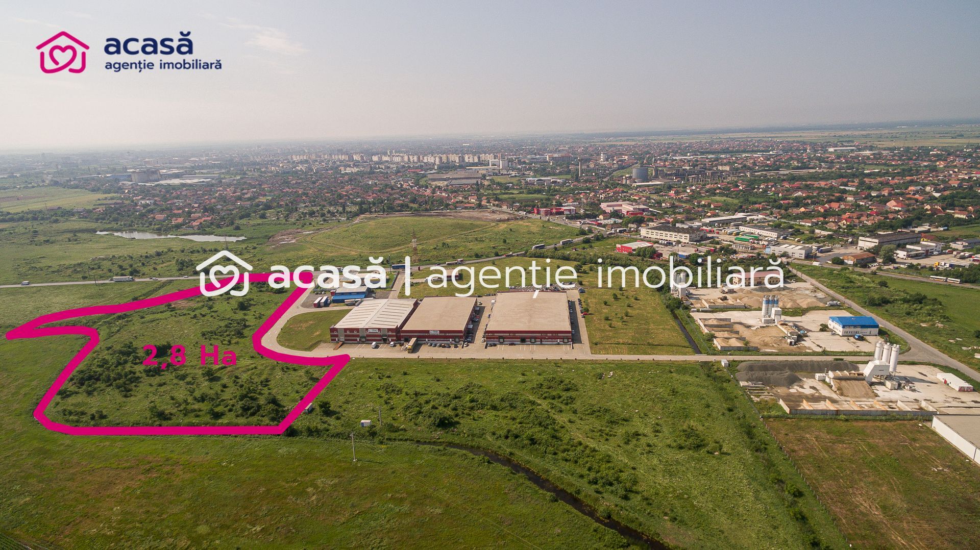 Teren industrial 28812 mp în Parcul Industrial UTA2 Arad - Poză 1