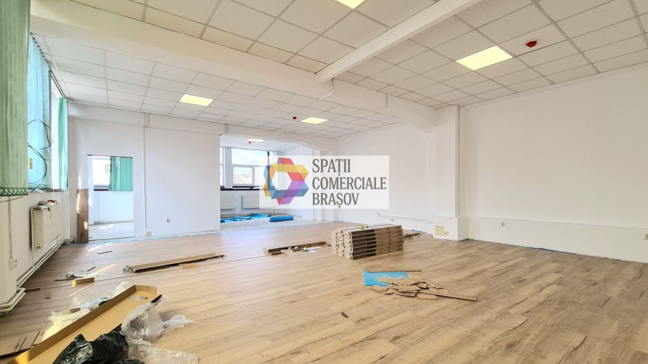 Spatiu birouri de închiriat Brasov - 130 mp # spatii-comerciale-brasov.ro - Poză 1