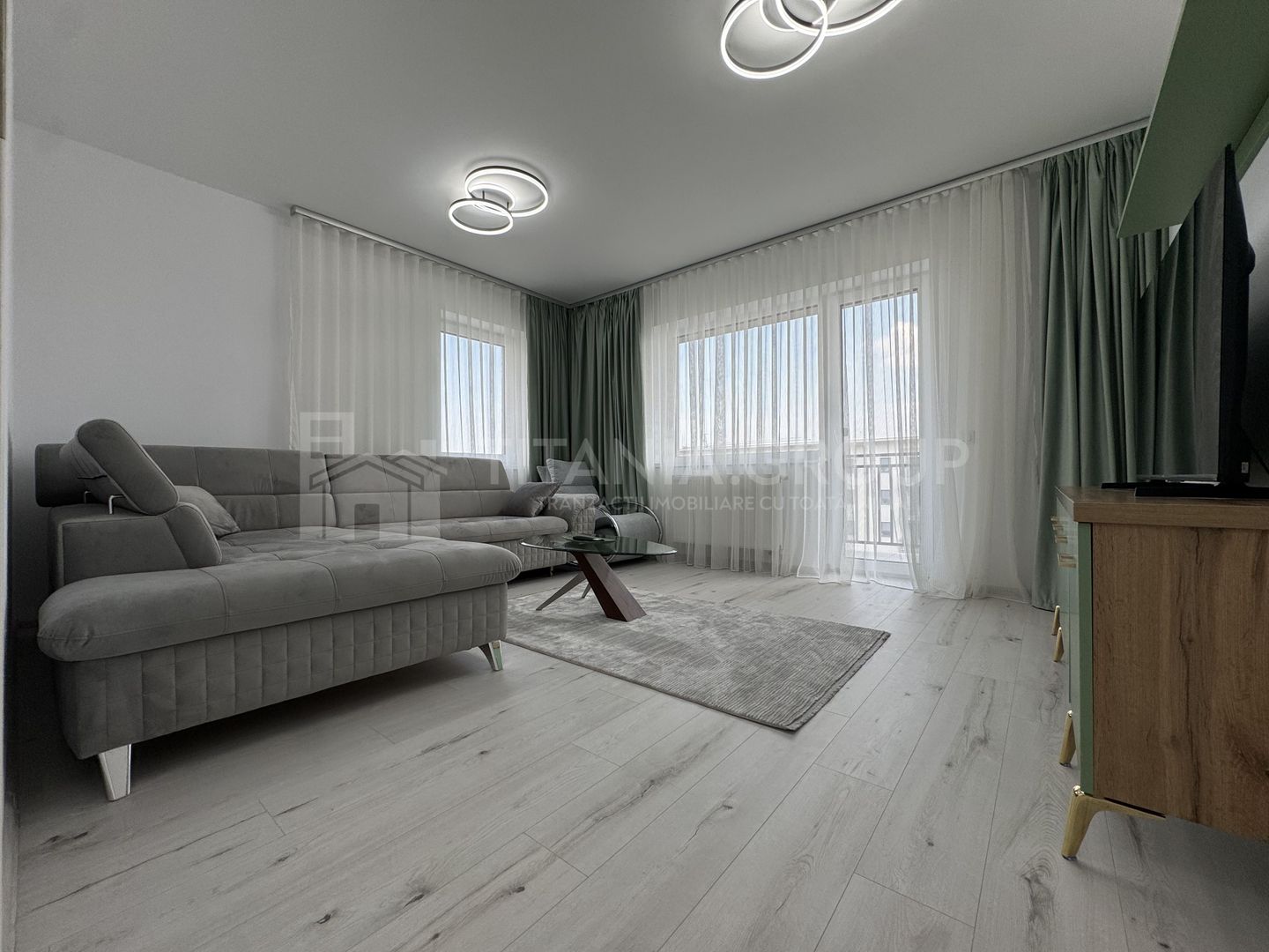 PRIMA INCHIRIERE Apartament modern 3 camere, 2 bai, parcare, Casa Nobel Coresi - Poză 15