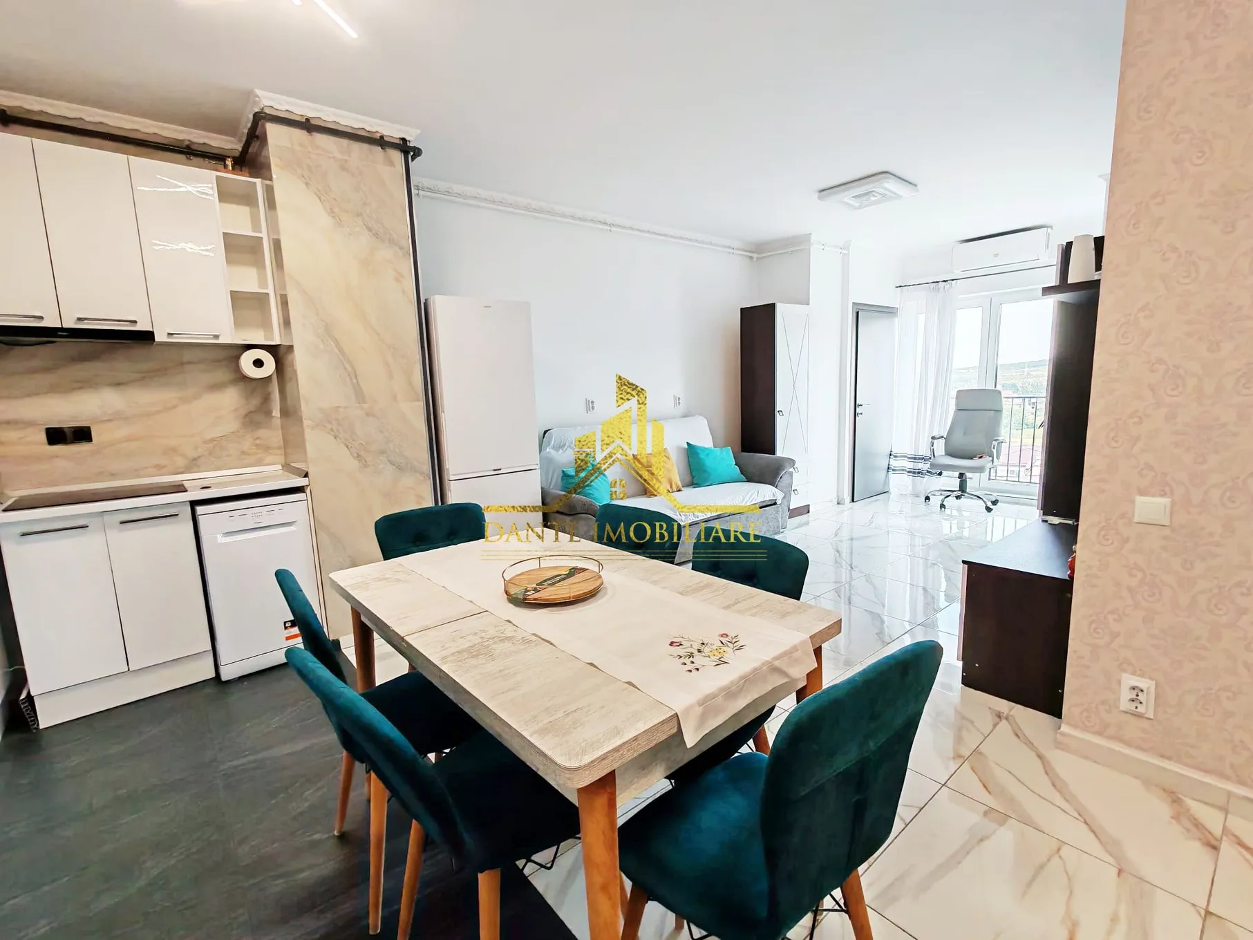 3 camere, modern, premium, AC, terasa, garaj, Buna Ziua, zona Audi — fotografia 1