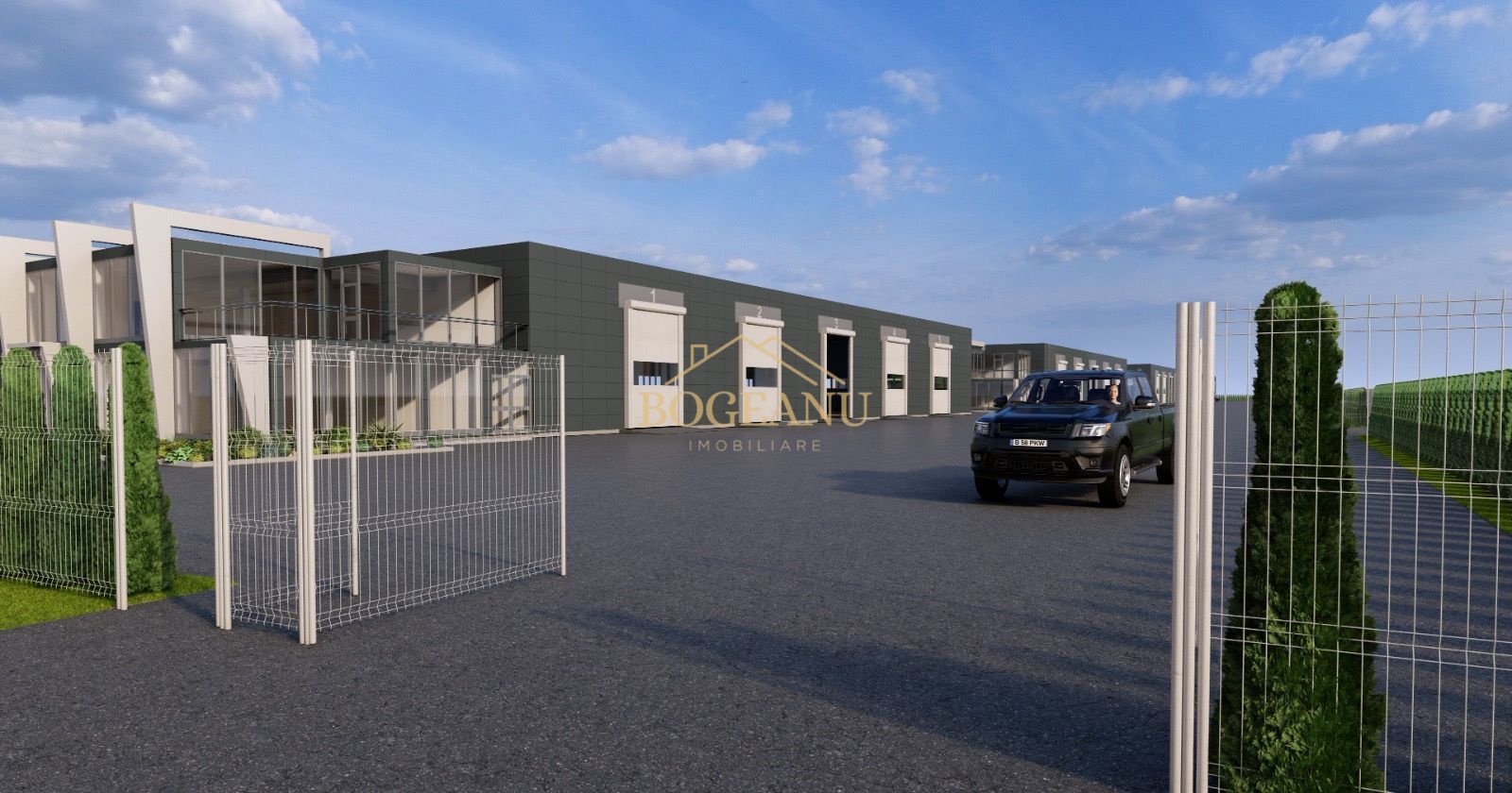 BG140-TEREN INTRAVILAN 17.700 MP-DUBLU FRONT-PROIECT PARC INDUSTRIAL - Poză 9