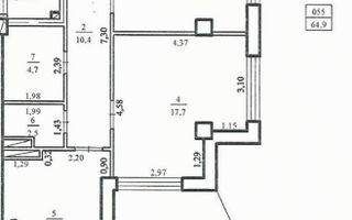 Vânzare, apartament, 2 camere + living, str. Ialoveni, Telecentru - Poză 3