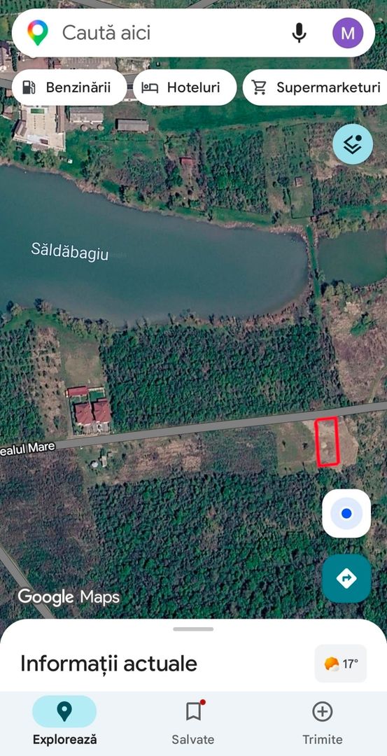 Teren langa lacul Hanul Pescarilor - Poză 2