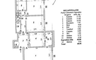 Apartament 3 camere 1980 decomandat Crangasi 2 bai loc parcare - Poză 8