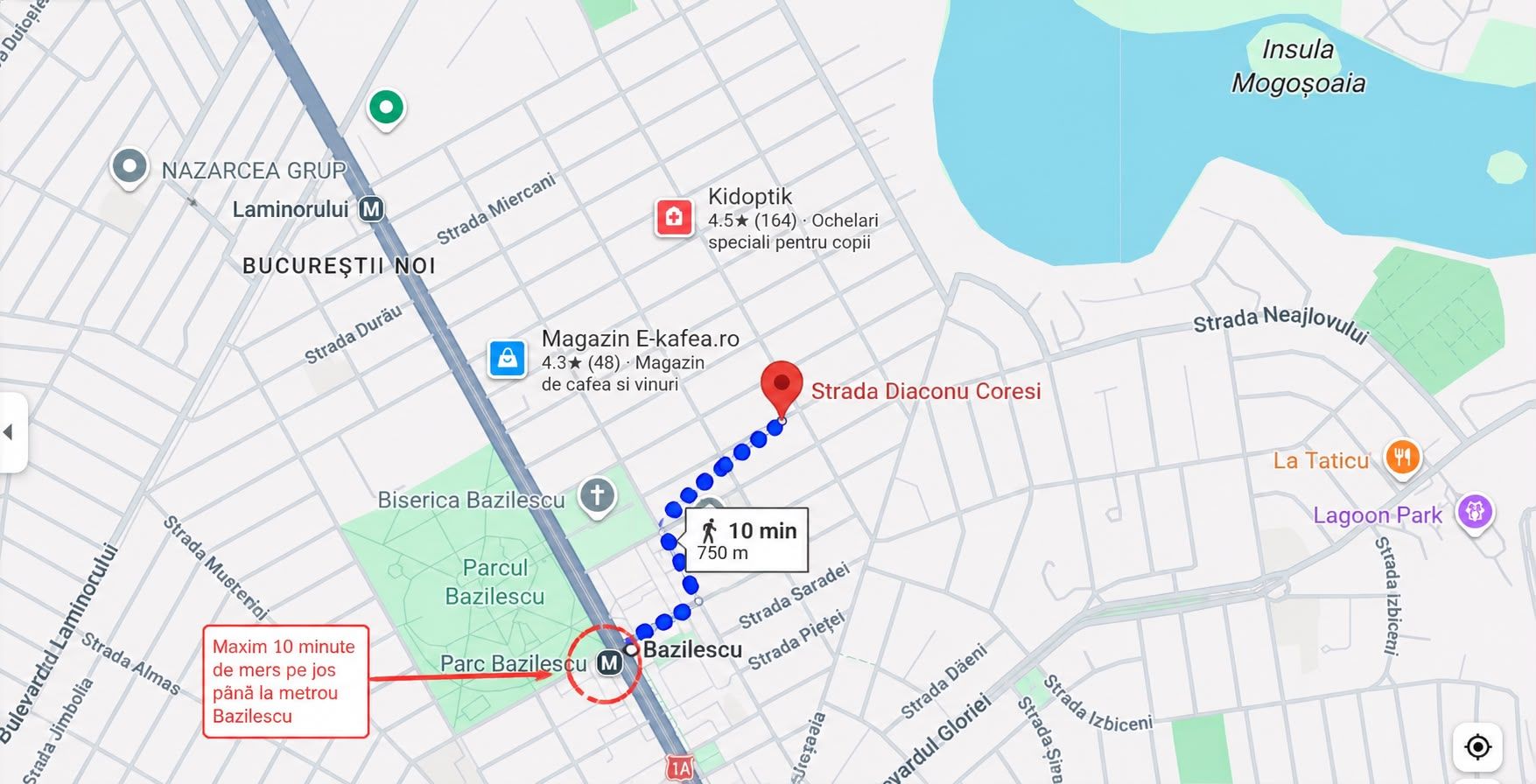 Teren intravilan de 571 mp in zona Bucurestii Noi, Metrou Bazilescu - Poză 2
