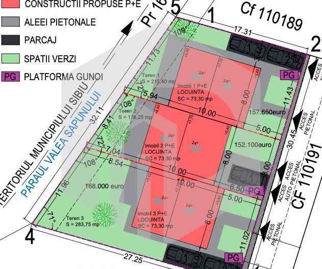 Casa |  Selimbar - Zona El Gringo - 120 mpu+ gradina 216mp Dezvoltator - Poză 3