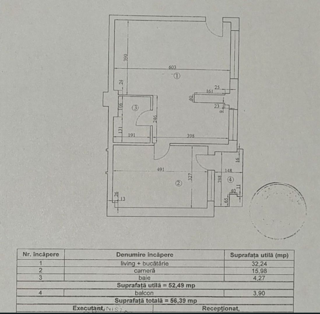 AP. 2 CAMERE PALLADY RESIDENCE, LOC PARCARE, CENTRALA, COMISION 0% - Schiță 8
