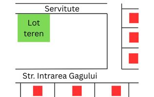 Corbeanca Ostratu Intr. Gagului teren pretabil investitie, comision 0%