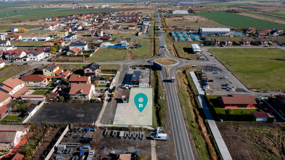 Teren intravilan pe artera principală în Săcălaz - Poză 6