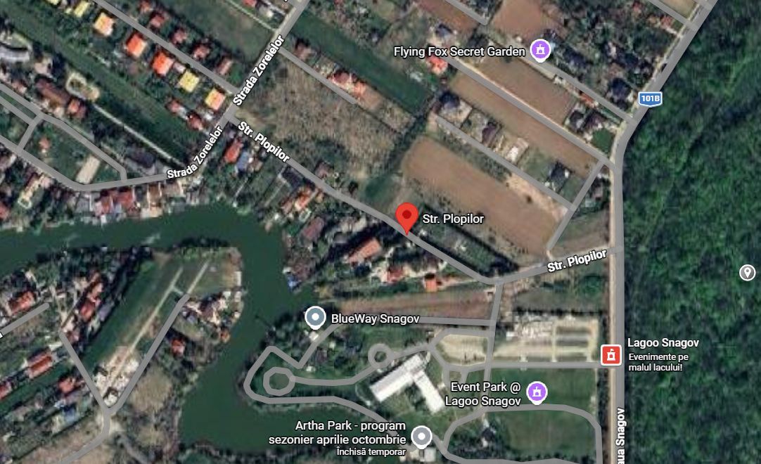 Teren intravilan in  satul  Snagov  excelent pozitionat - Poză 1