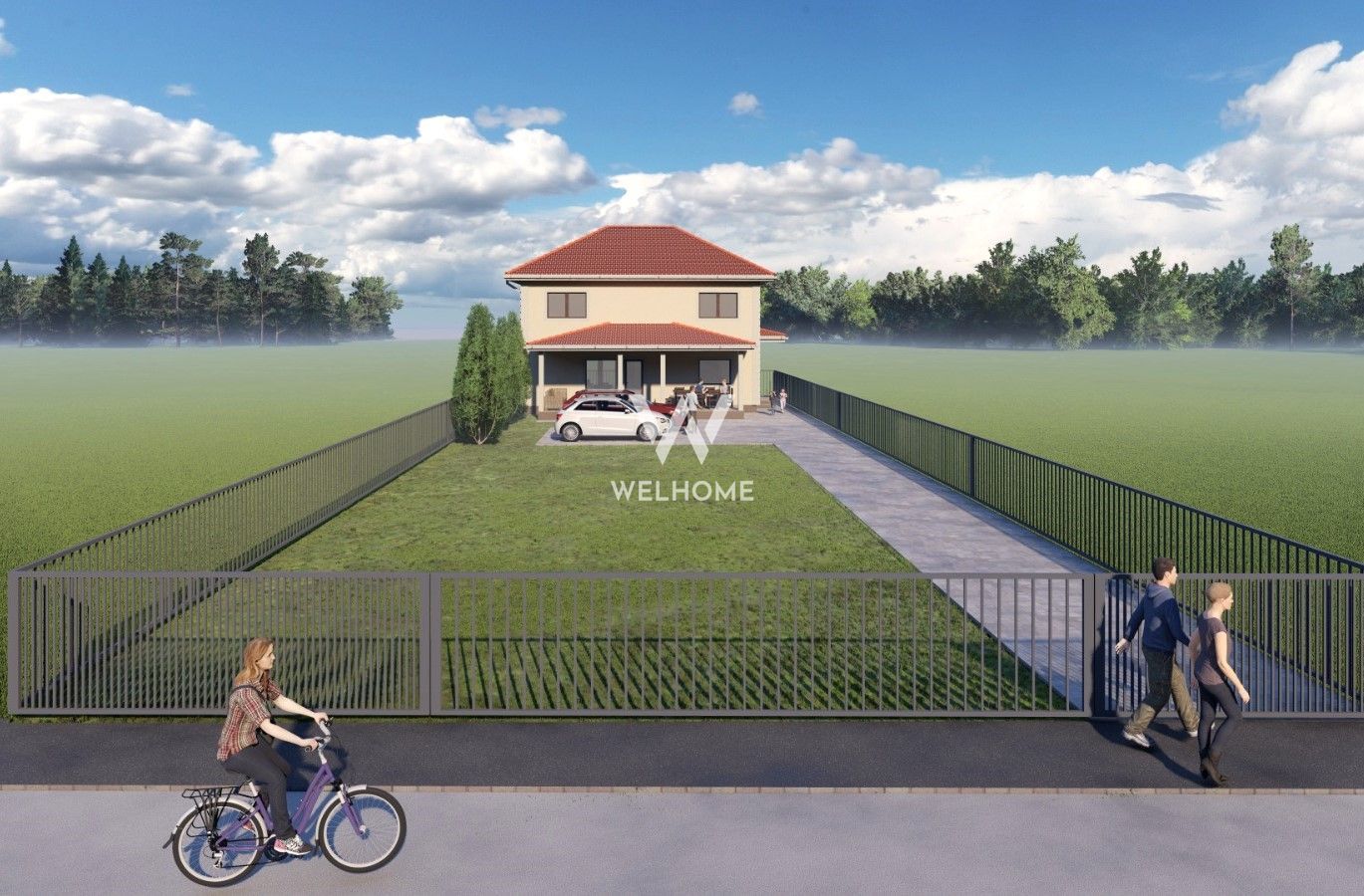 Casa 4 camere, teren 420 mp - NOU - Sibiu, Selimbar - Poză 11