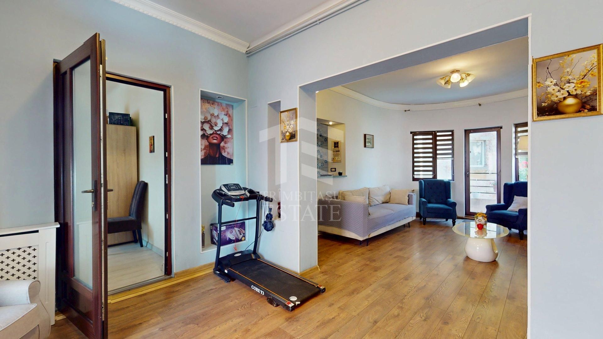 Apartament interbelic cu 3 camere, 124 mp, vis-à-vis de - Poză 6