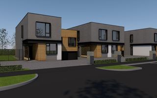 Case insiruite | D+P+1E | 4 camere | 4 Bai | Garaj | Smart | Panouri - Poză 1