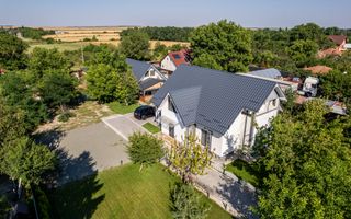 Casă premium teren 3.000 mp, livadă și zonă BBQ – Frumusani - Poză 9