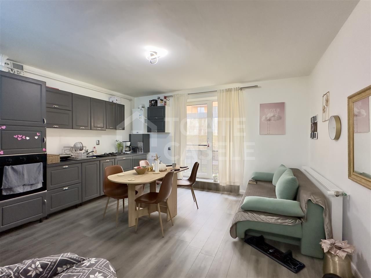 Apartament cu 2 camere, terasă 22 mp, zona Beta Residence - Poză 3