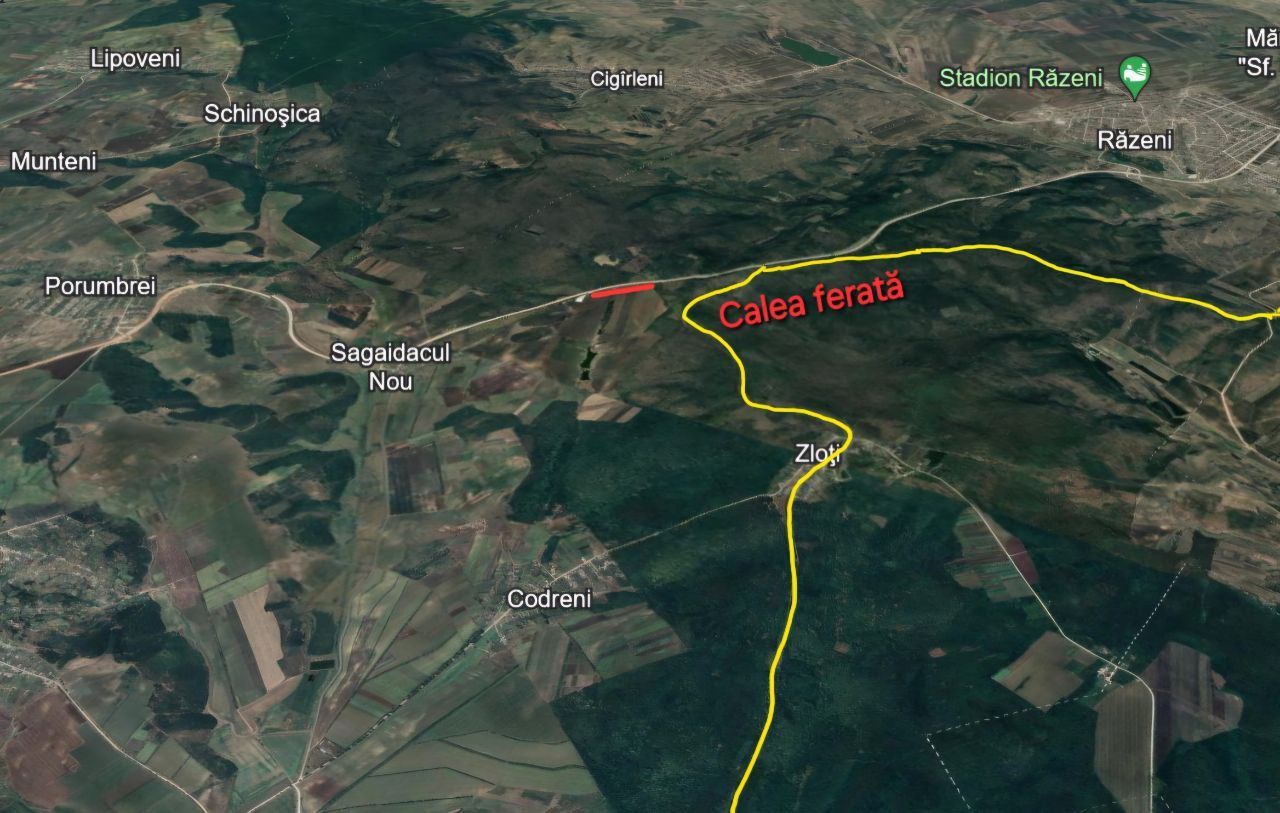 Teren agricol prima linie - Poză 1