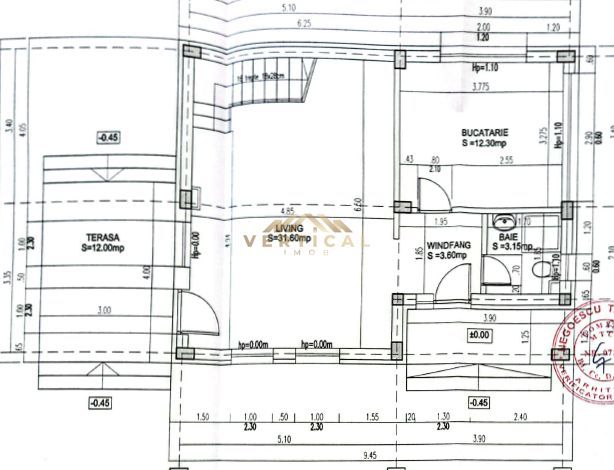 Vila Superba | 4 Camere | 2 Bai | Intrare Berceni - Schiță 8