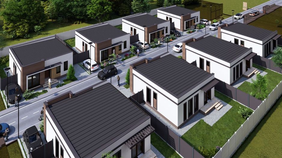 Vile individuale moderne pe structură metalică – design eficient, confort - Poză 5