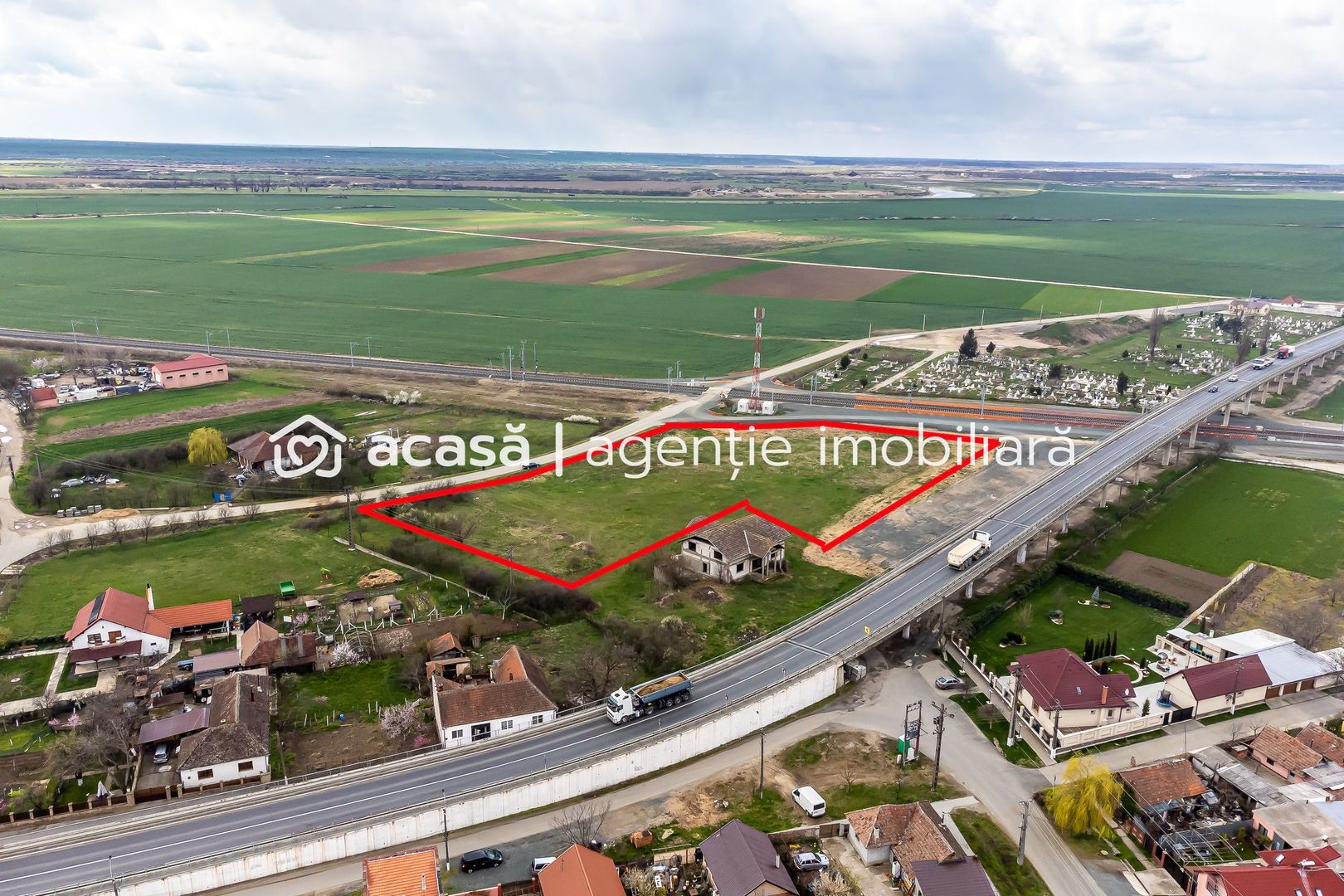 10000 mp la intrarea in Păuliș - Intravilan - Poză 3