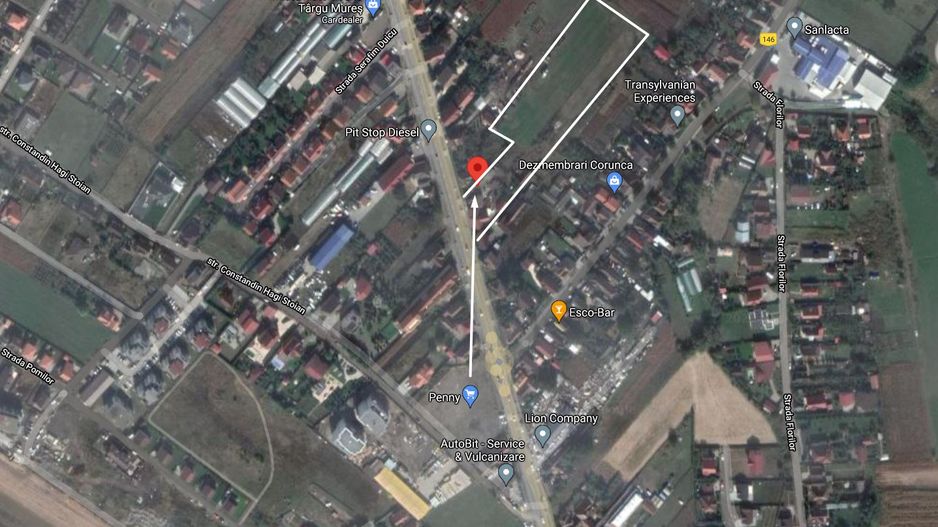 Unirii - Teren intravilan 4800 mp - la sosea - Poză 2
