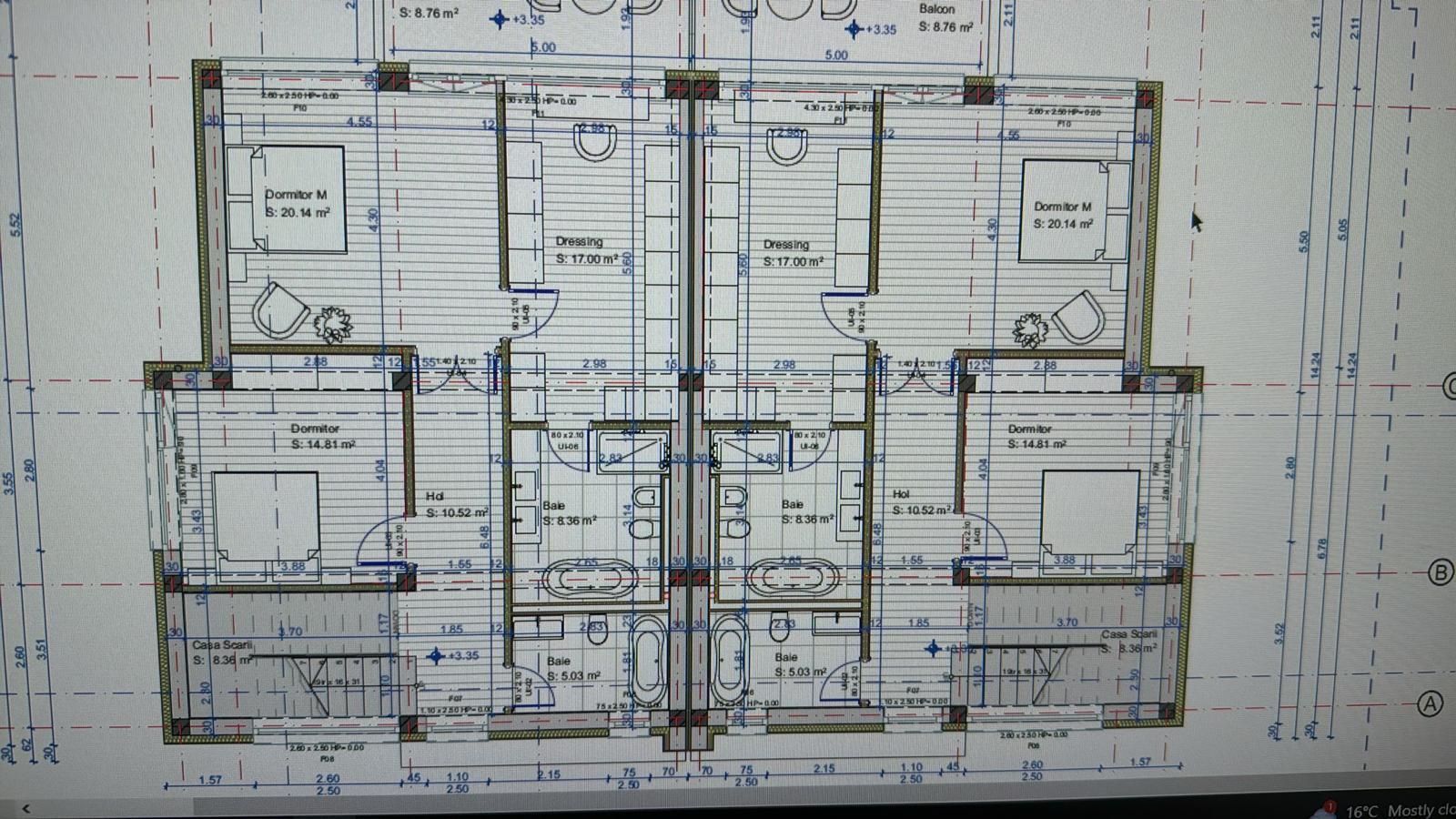 Duplex P+1+2R Pipera, 3 dormitoare, 210 mp utili, 3 terase - Poză 6