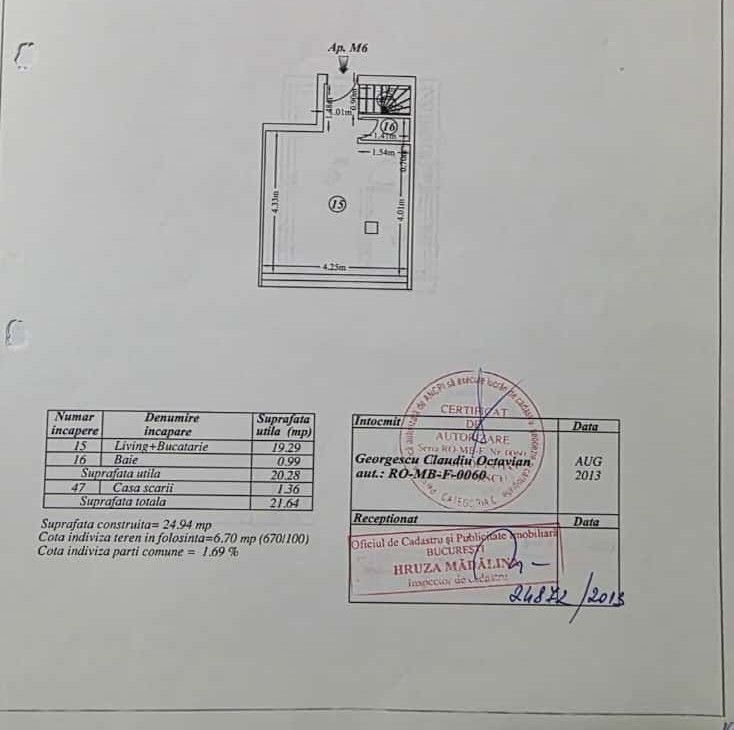 Apartament 2 camere str Straja. - Poză 8