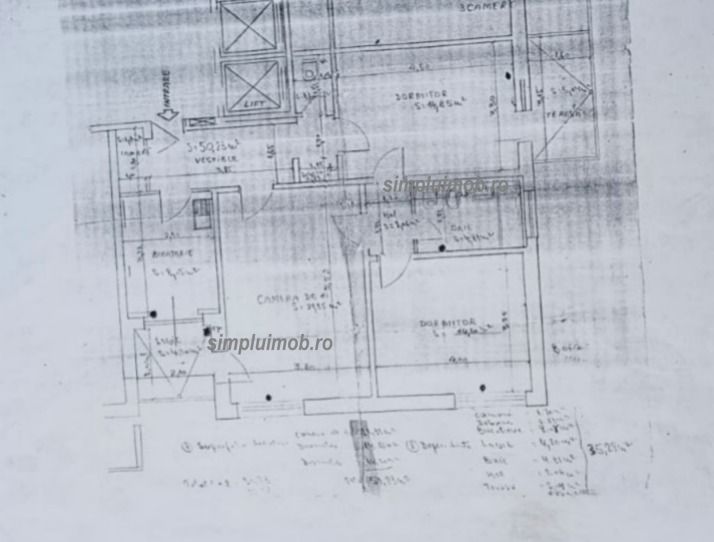 3 Camere Centrala Proprie Bulevardul Ferdinand I - Schiță 12
