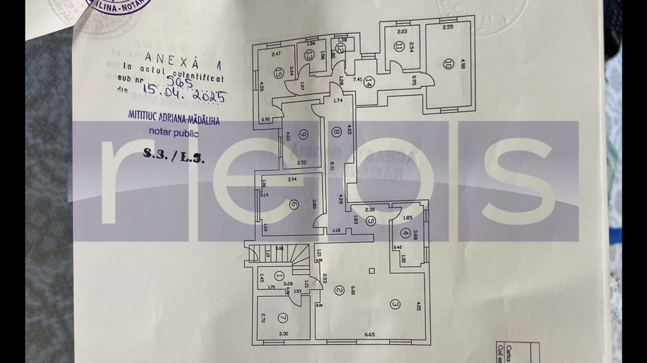 VANZARE | 5 CAMERE | BIROU SAU REZIDENTA | EMIL PANGRATI | DEMISOL RENOVAT - Schiță 16