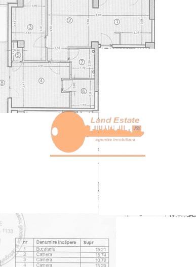 3 camere Obor-400 m mEtrou (bloc 2013 ) - Poză 9