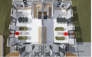 Doua case in Duplex 4 camere 183 mp-teren 295 mp-Dezmir Jud. Cluj - Poză 14