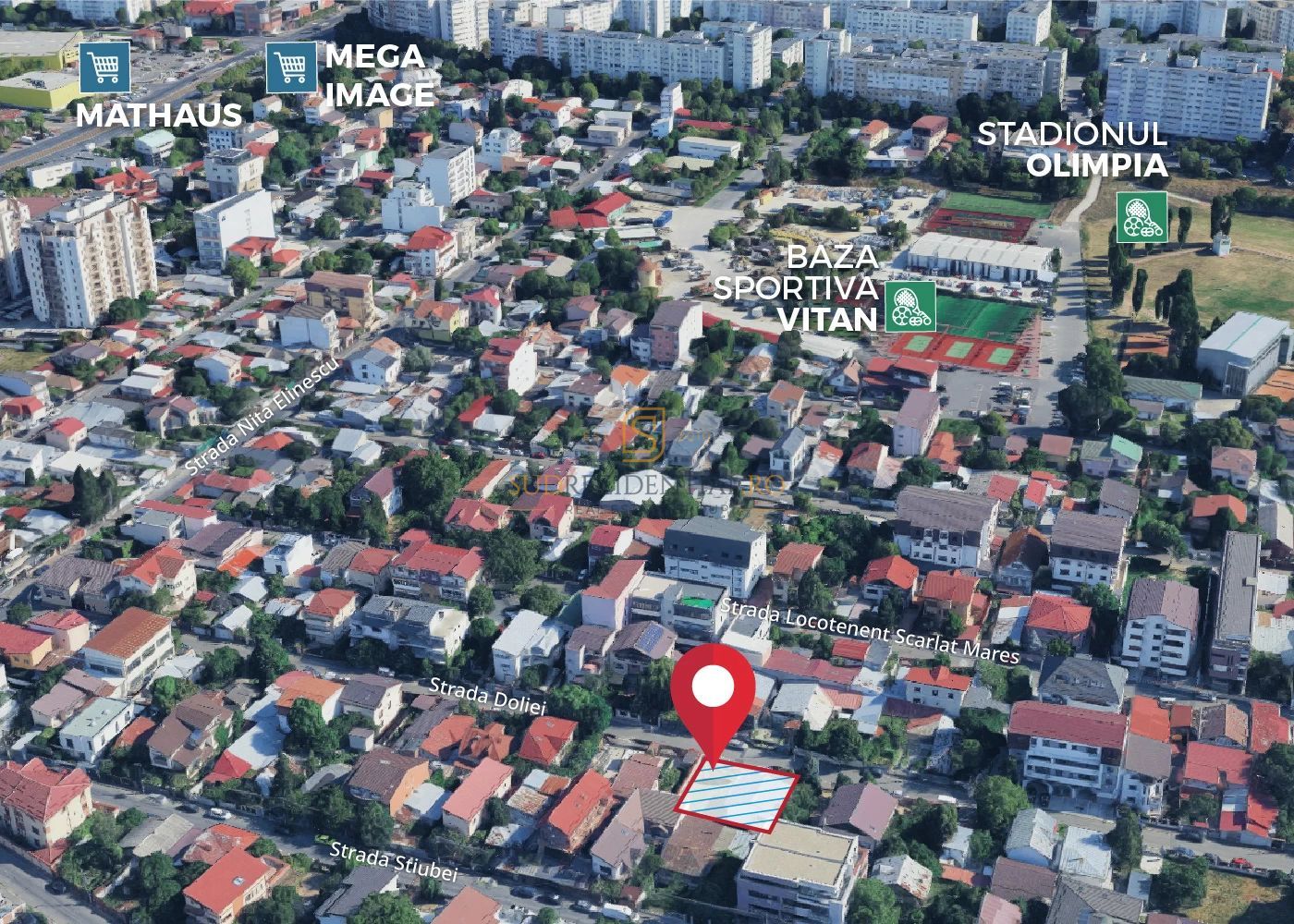 Teren 498mp de vanzare, metrou Mihai Bravu,ideal dezvoltare imobiliara - Poză 4