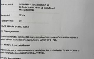 Teren intrav. 10200mp dest. industriala zona CocaCola Sacadat- 5eur/mp - Poză 3