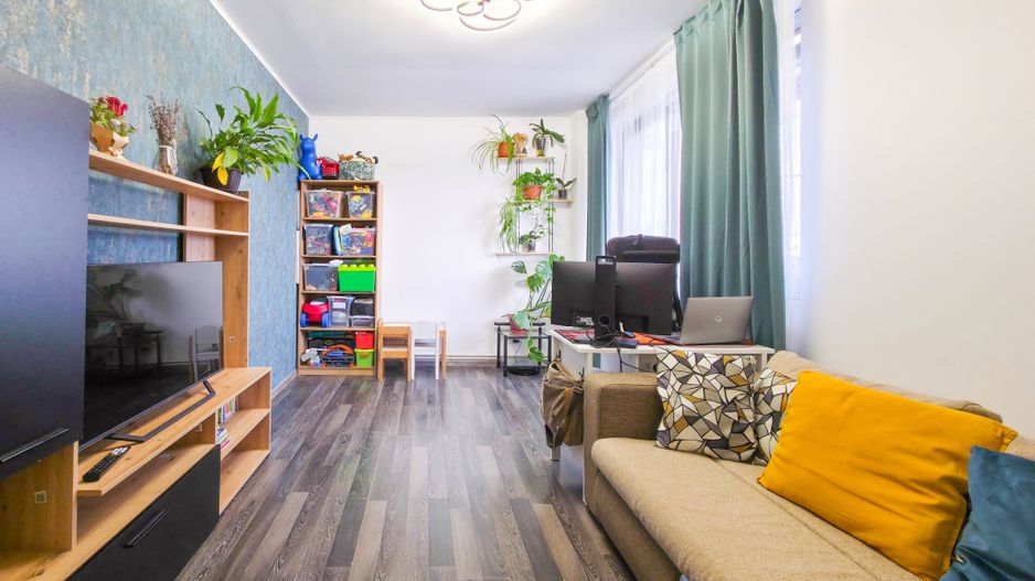 Apartament 2 camere Bragadiru Alunului, mobilat, balcon 19mp, parcare - Poză 1