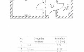 Garsonieră decomandată, disponibilă imediat–Metrou Apărătorii Patriei - Poză 15