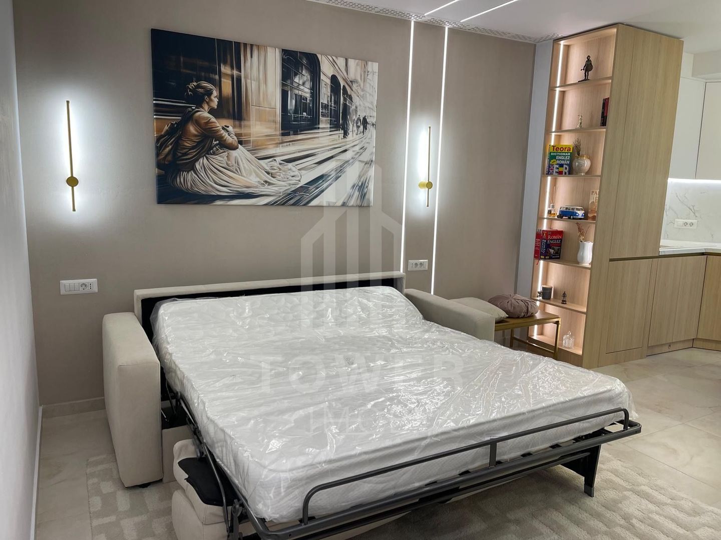 Garsoniera de lux pentru închiriat-in bloc nou-EVO - Poză 11