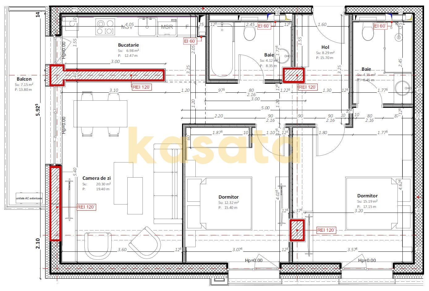 Apartament 3 camere | Băneasa | Northview - Poză 17