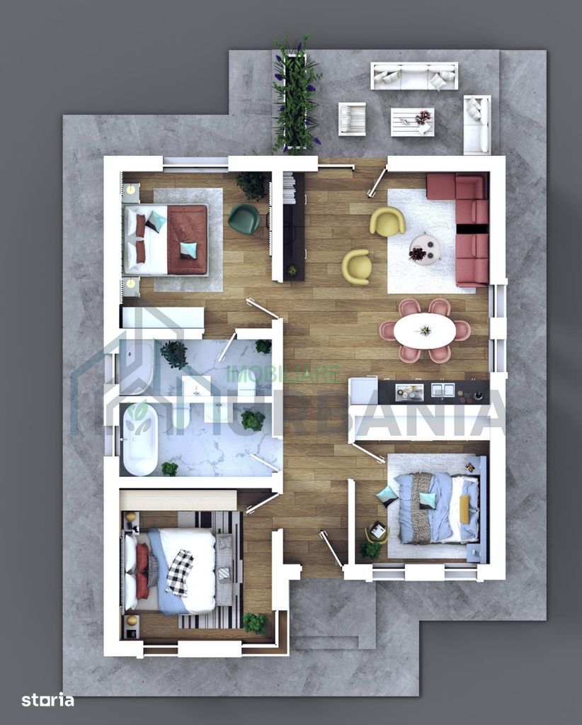 Casă individuală în complex rezidențial SOLLIS RESIDENCE, Miroslava, Iași - Poză 1