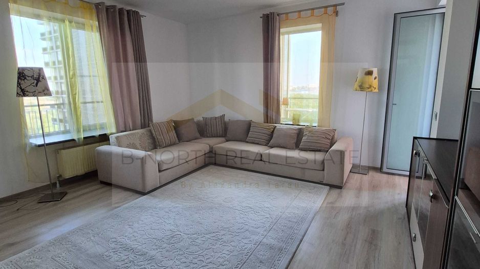 Apartament de închiriat 3 camere Asmita Gardens | 100 mp | Etaj 12 | Parcare - Poză 1