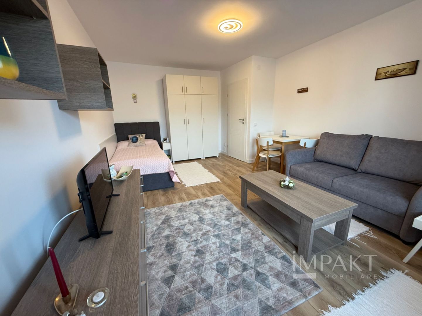 Apartament premium cu 1 cameră | Mobilat lux | Lângă USAMV și Platinia - Poză 3