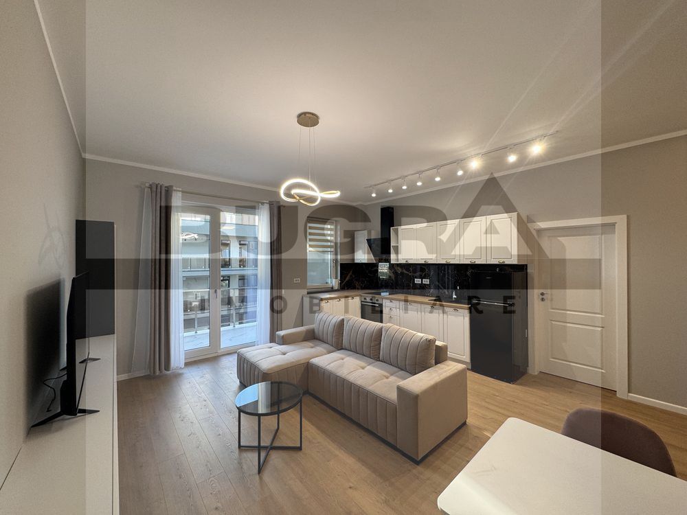 Apartament de 2 camere ultrafinisat,55mp, parcare subterana, zona Vivo - Poză 1